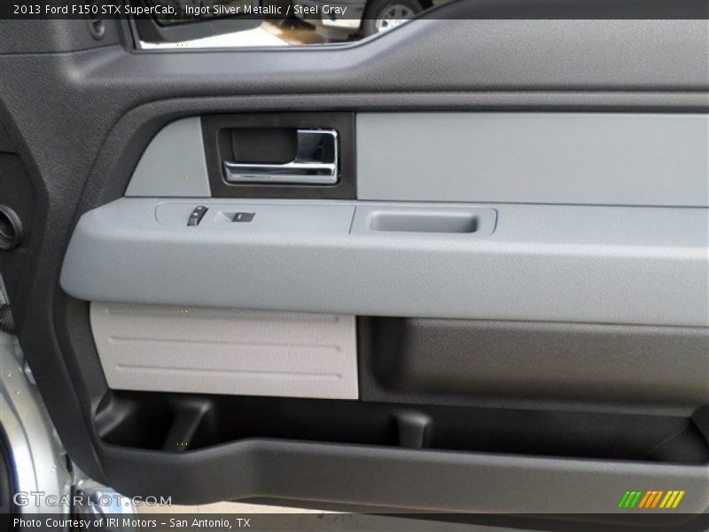 Ingot Silver Metallic / Steel Gray 2013 Ford F150 STX SuperCab