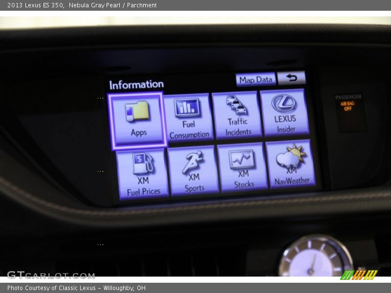 Nebula Gray Pearl / Parchment 2013 Lexus ES 350