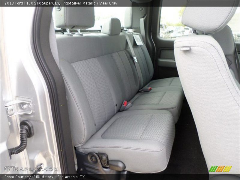 Ingot Silver Metallic / Steel Gray 2013 Ford F150 STX SuperCab