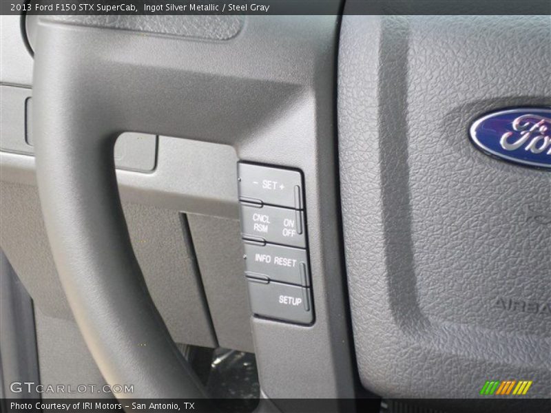 Ingot Silver Metallic / Steel Gray 2013 Ford F150 STX SuperCab