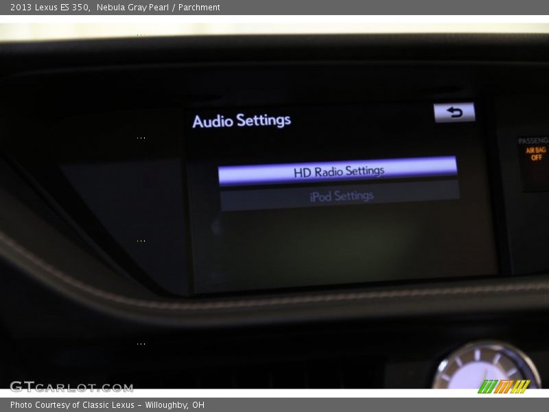 Nebula Gray Pearl / Parchment 2013 Lexus ES 350