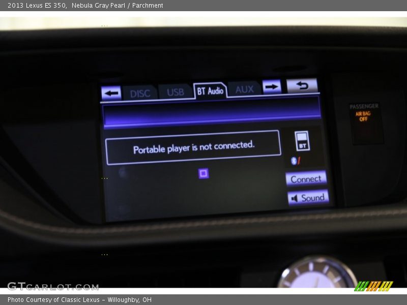 Nebula Gray Pearl / Parchment 2013 Lexus ES 350