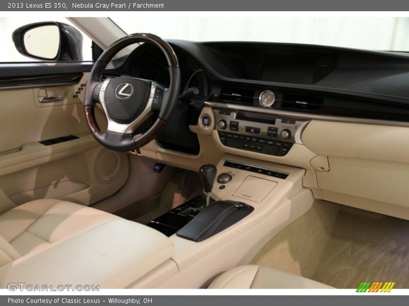 Nebula Gray Pearl / Parchment 2013 Lexus ES 350