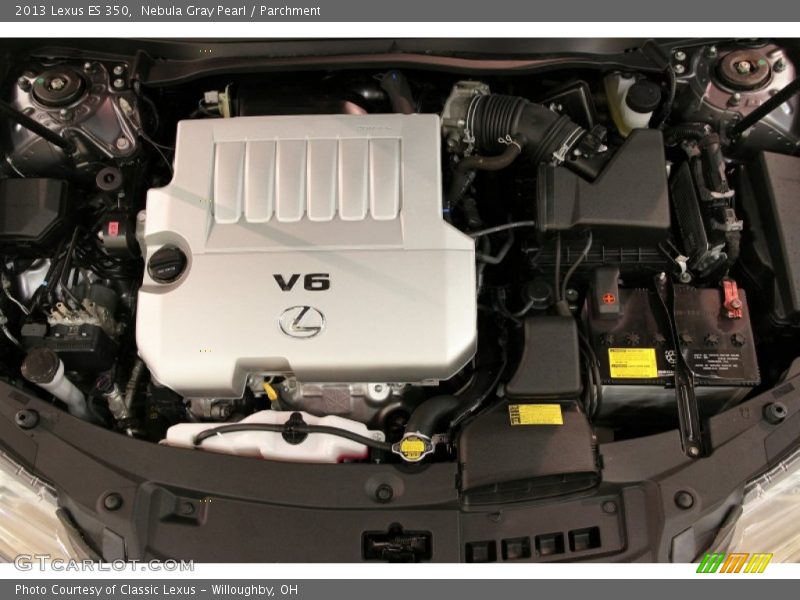 Nebula Gray Pearl / Parchment 2013 Lexus ES 350