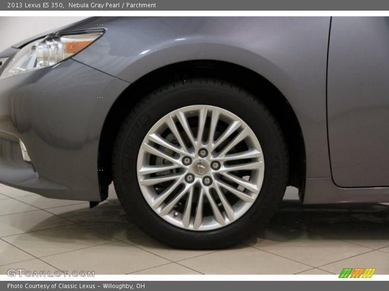 Nebula Gray Pearl / Parchment 2013 Lexus ES 350