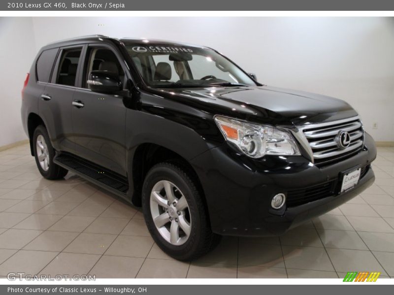 Black Onyx / Sepia 2010 Lexus GX 460