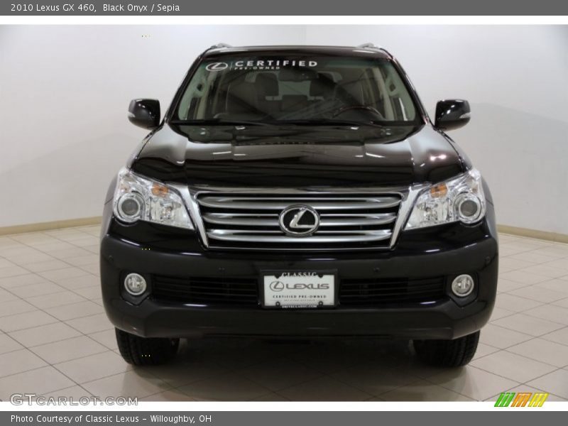 Black Onyx / Sepia 2010 Lexus GX 460