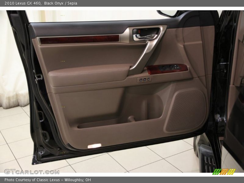 Black Onyx / Sepia 2010 Lexus GX 460