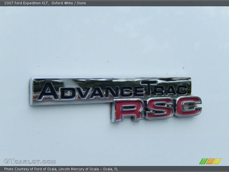 Oxford White / Stone 2007 Ford Expedition XLT