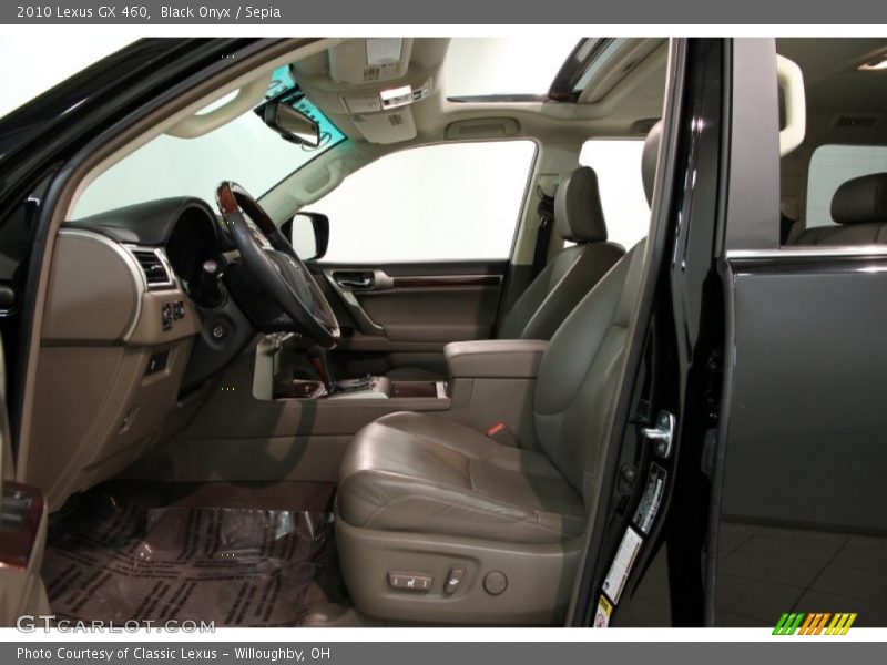 Black Onyx / Sepia 2010 Lexus GX 460