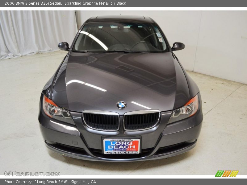 Sparkling Graphite Metallic / Black 2006 BMW 3 Series 325i Sedan