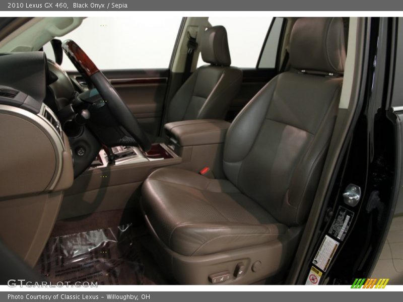 Black Onyx / Sepia 2010 Lexus GX 460