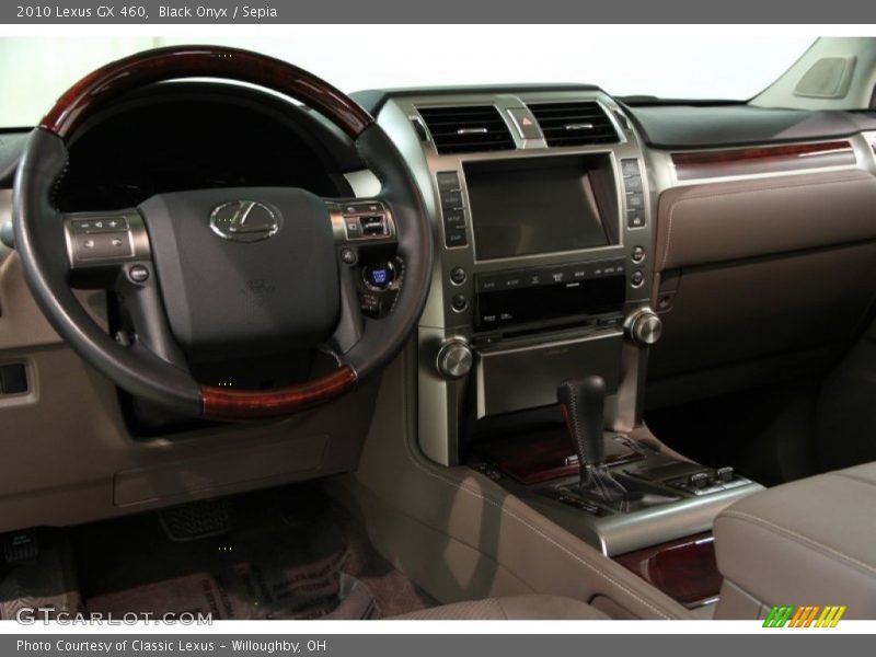 Black Onyx / Sepia 2010 Lexus GX 460