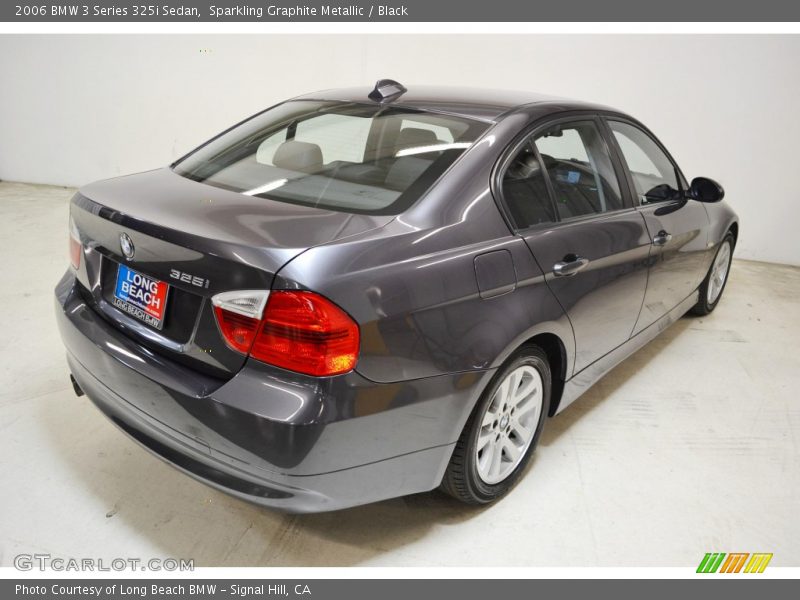 Sparkling Graphite Metallic / Black 2006 BMW 3 Series 325i Sedan