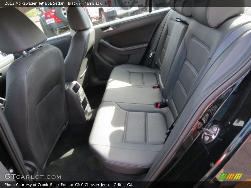 Black / Titan Black 2012 Volkswagen Jetta SE Sedan
