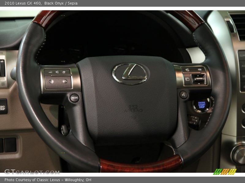 Black Onyx / Sepia 2010 Lexus GX 460