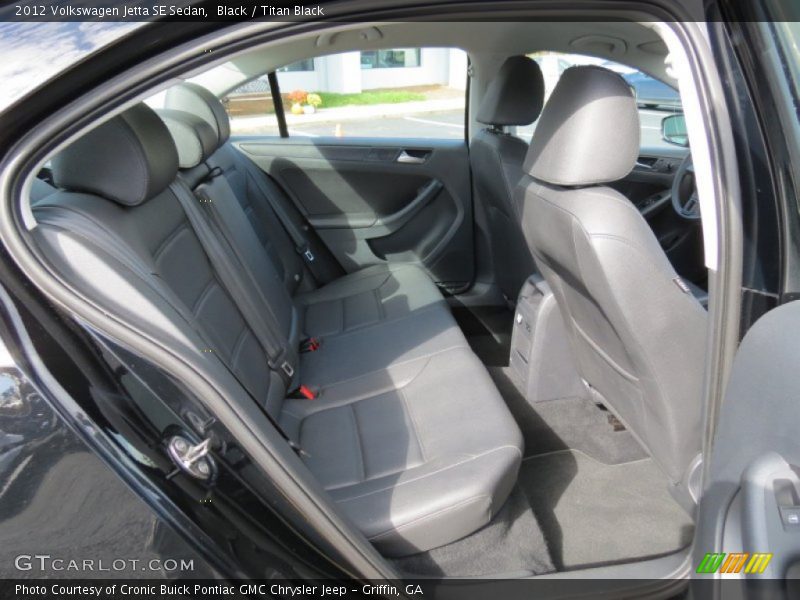 Black / Titan Black 2012 Volkswagen Jetta SE Sedan