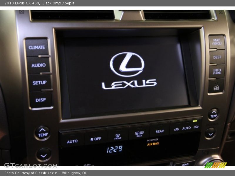 Black Onyx / Sepia 2010 Lexus GX 460