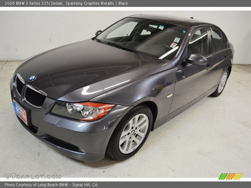 Sparkling Graphite Metallic / Black 2006 BMW 3 Series 325i Sedan