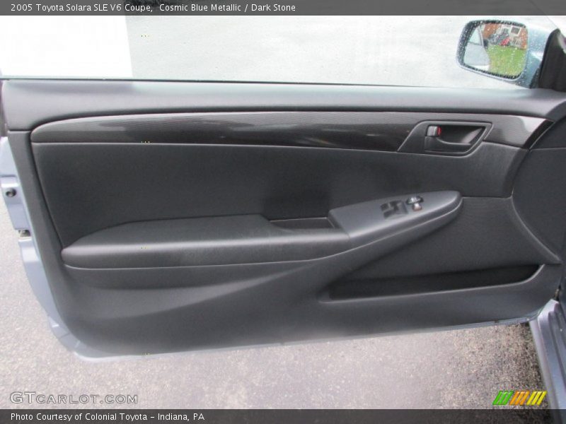 Cosmic Blue Metallic / Dark Stone 2005 Toyota Solara SLE V6 Coupe