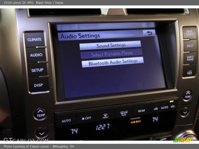 Black Onyx / Sepia 2010 Lexus GX 460