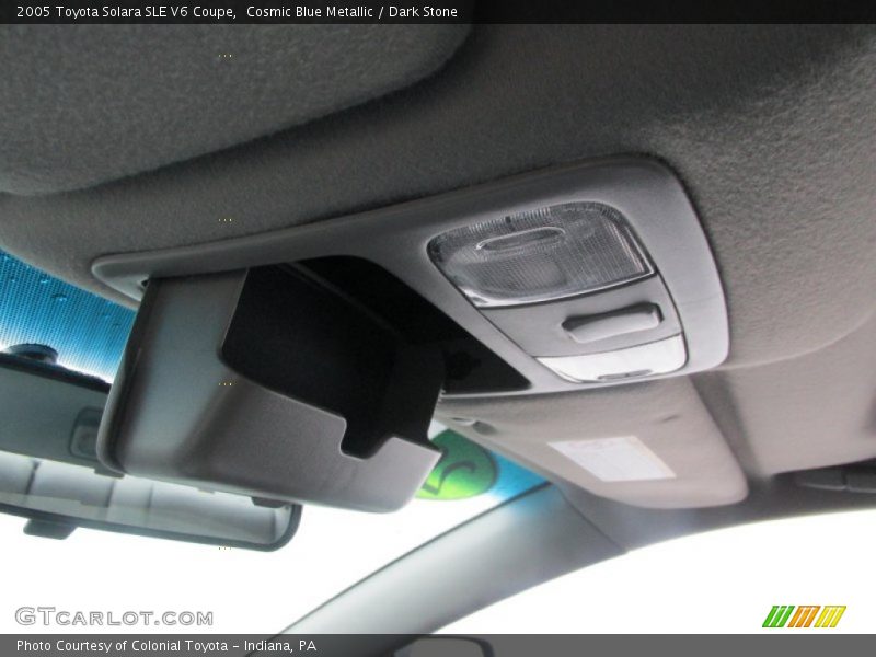 Cosmic Blue Metallic / Dark Stone 2005 Toyota Solara SLE V6 Coupe