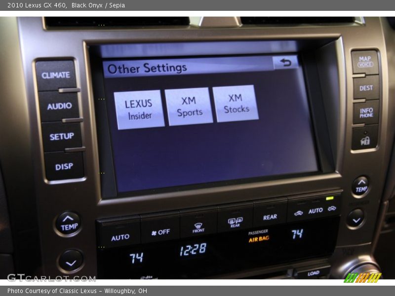 Black Onyx / Sepia 2010 Lexus GX 460