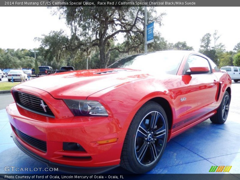 Front 3/4 View of 2014 Mustang GT/CS California Special Coupe