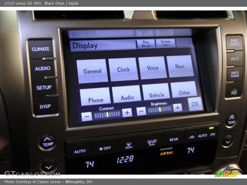 Black Onyx / Sepia 2010 Lexus GX 460