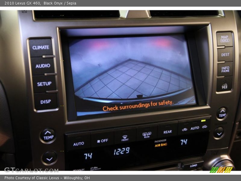 Black Onyx / Sepia 2010 Lexus GX 460