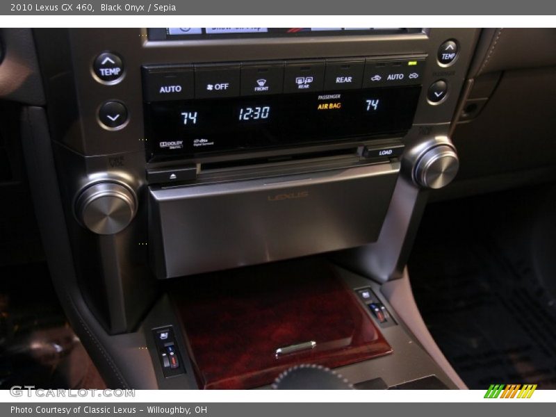 Black Onyx / Sepia 2010 Lexus GX 460
