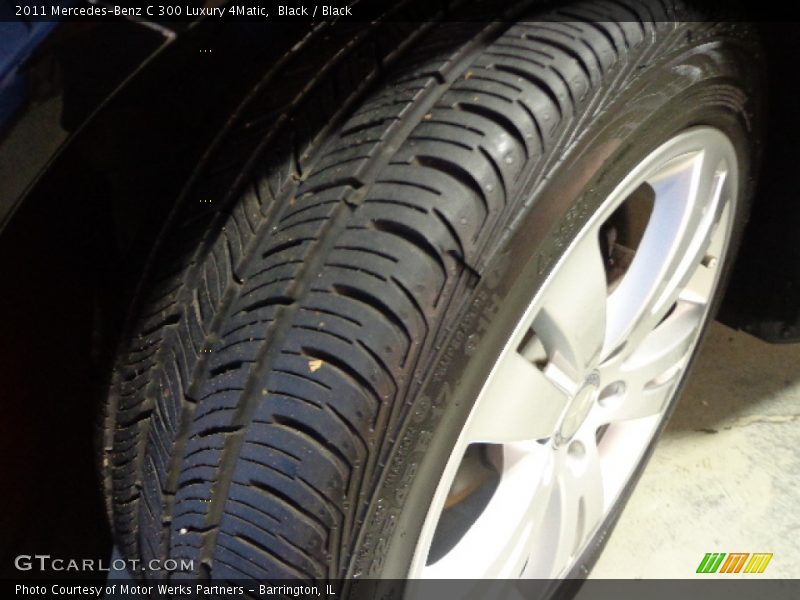 Black / Black 2011 Mercedes-Benz C 300 Luxury 4Matic