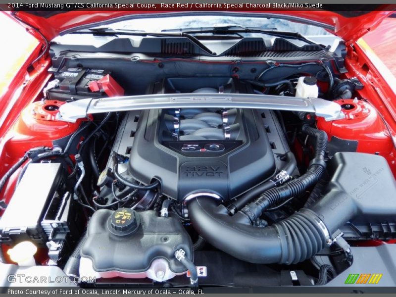  2014 Mustang GT/CS California Special Coupe Engine - 5.0 Liter DOHC 32-Valve Ti-VCT V8