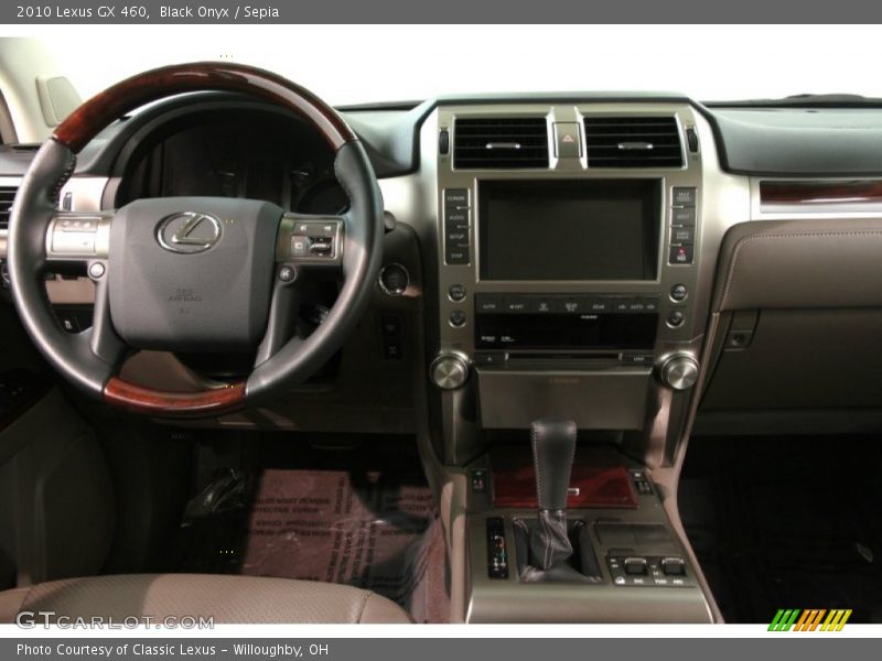 Black Onyx / Sepia 2010 Lexus GX 460