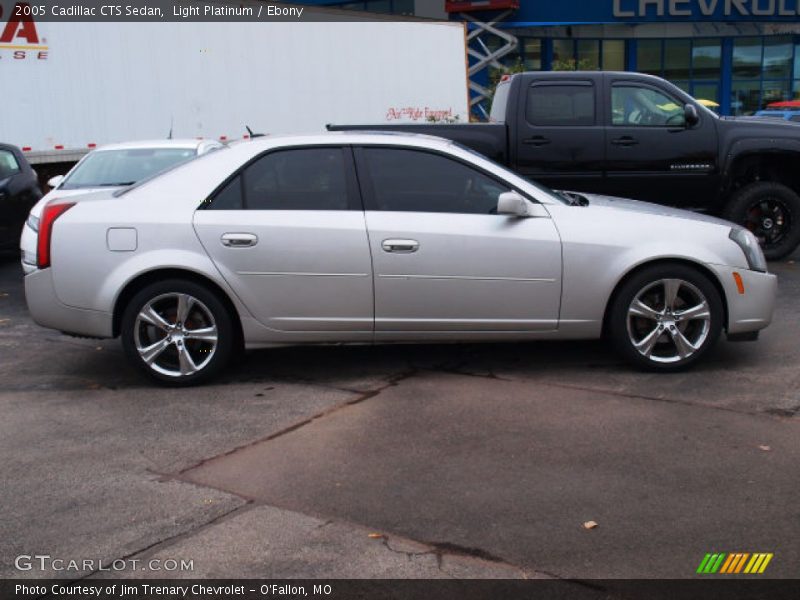 Light Platinum / Ebony 2005 Cadillac CTS Sedan
