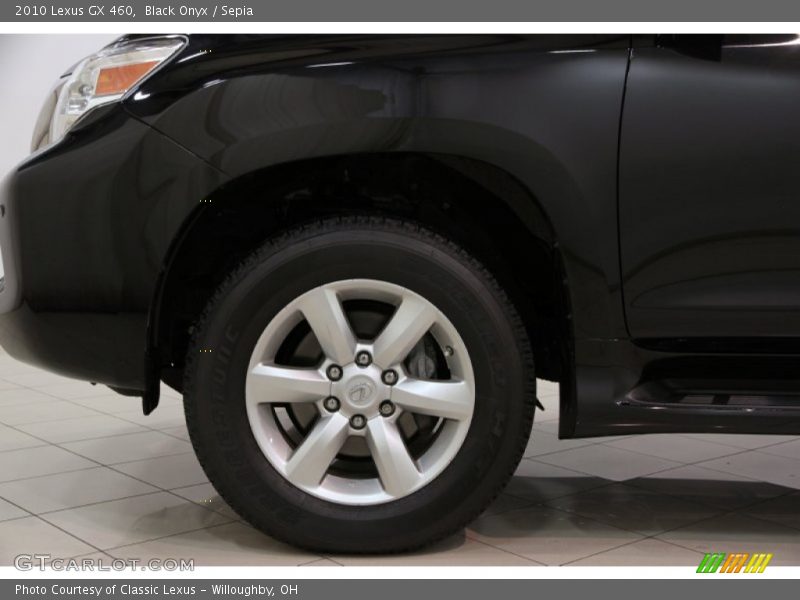 Black Onyx / Sepia 2010 Lexus GX 460
