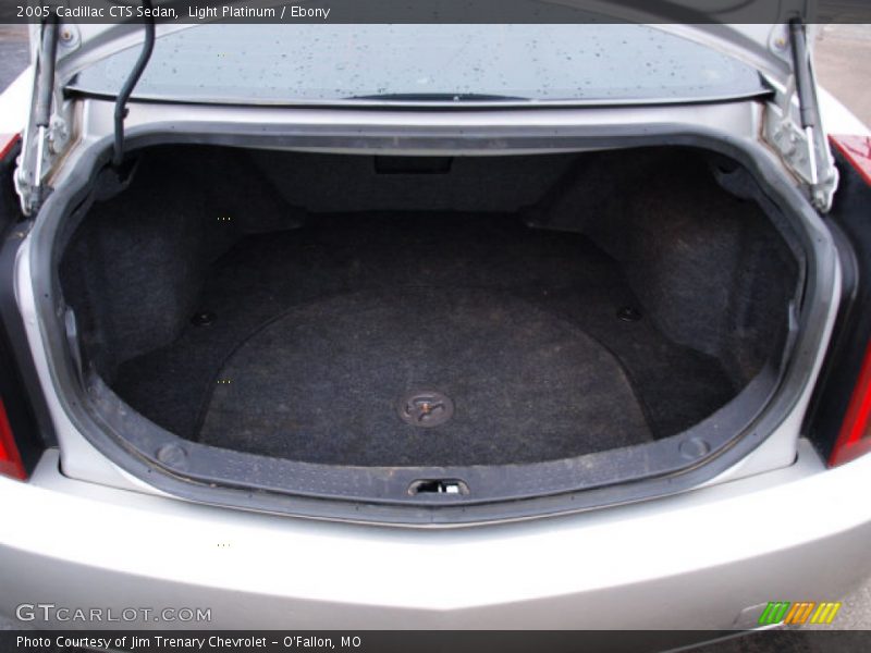 Light Platinum / Ebony 2005 Cadillac CTS Sedan