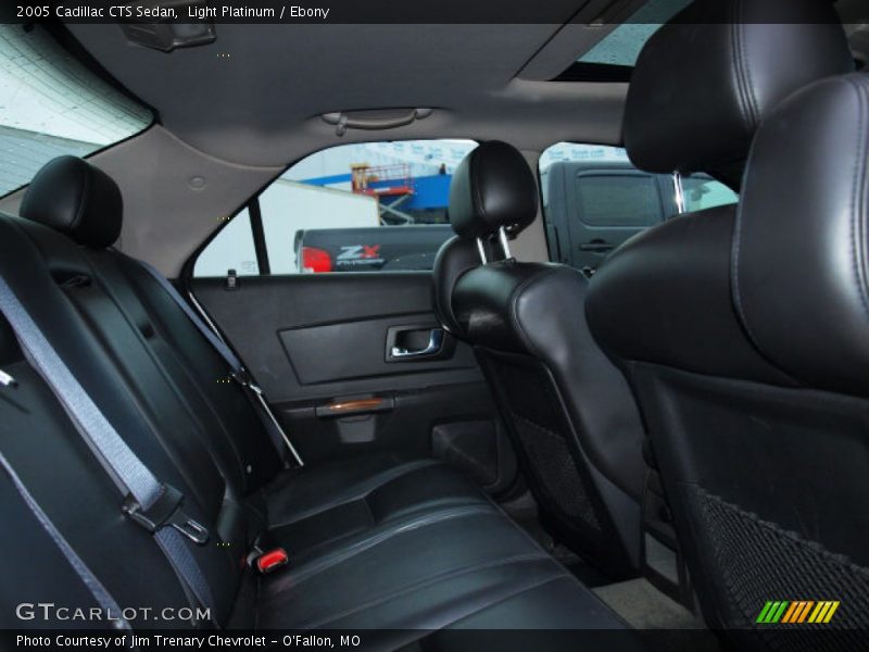 Light Platinum / Ebony 2005 Cadillac CTS Sedan