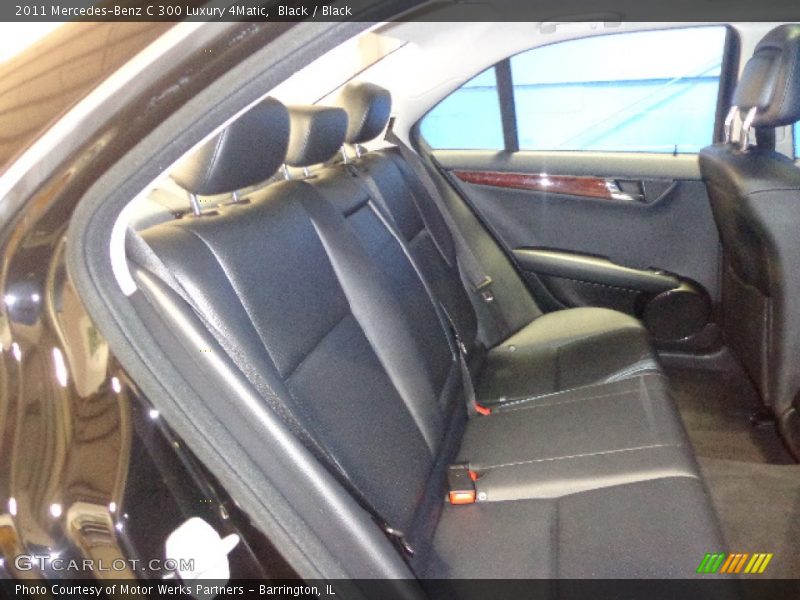 Black / Black 2011 Mercedes-Benz C 300 Luxury 4Matic