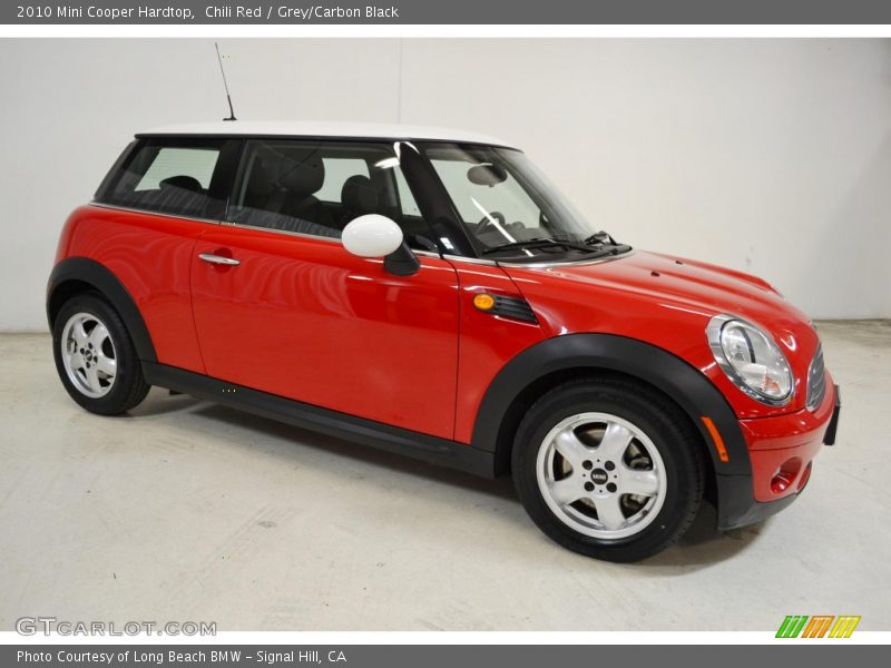 Chili Red / Grey/Carbon Black 2010 Mini Cooper Hardtop