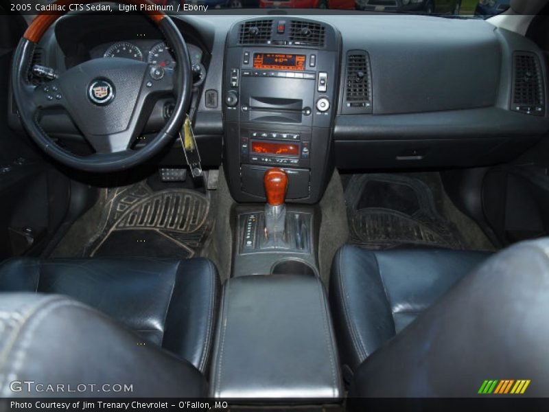 Light Platinum / Ebony 2005 Cadillac CTS Sedan