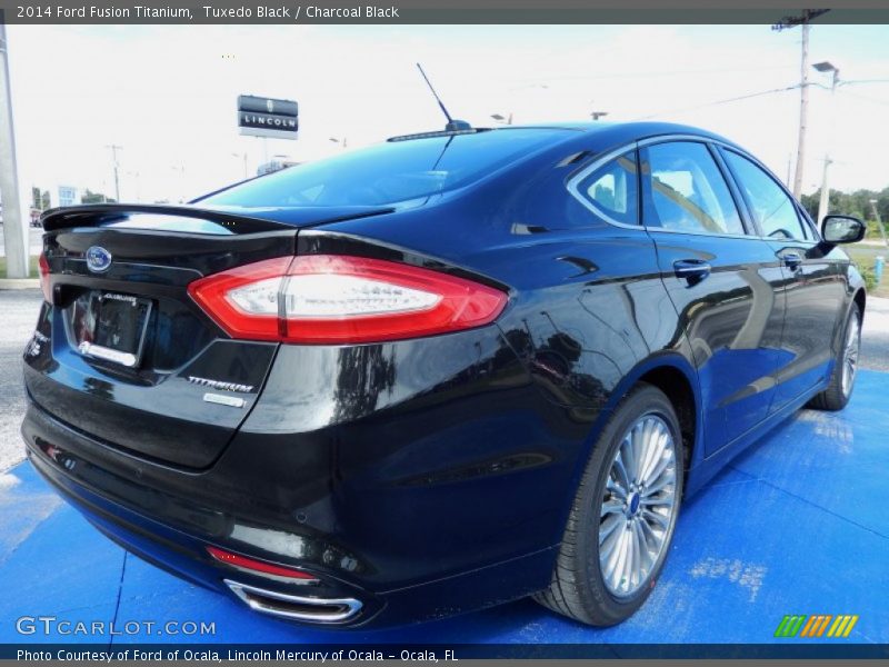 Tuxedo Black / Charcoal Black 2014 Ford Fusion Titanium