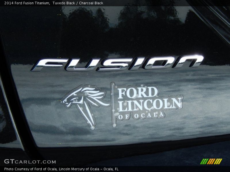 Tuxedo Black / Charcoal Black 2014 Ford Fusion Titanium