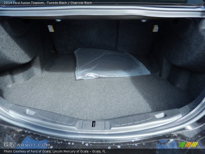 Tuxedo Black / Charcoal Black 2014 Ford Fusion Titanium