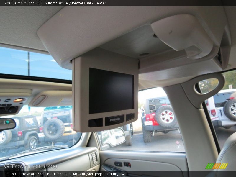 Summit White / Pewter/Dark Pewter 2005 GMC Yukon SLT