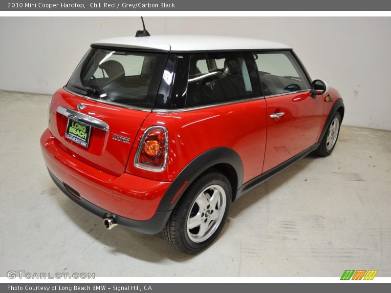Chili Red / Grey/Carbon Black 2010 Mini Cooper Hardtop