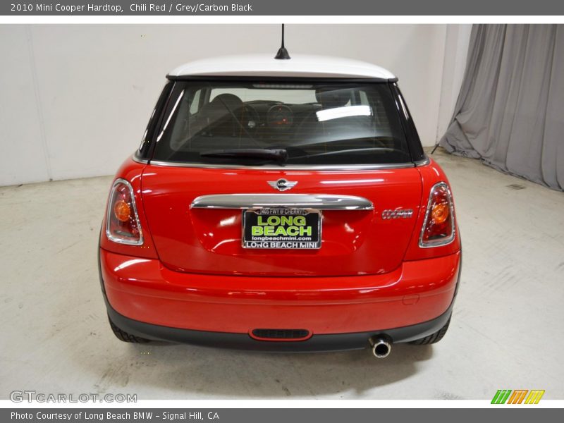 Chili Red / Grey/Carbon Black 2010 Mini Cooper Hardtop