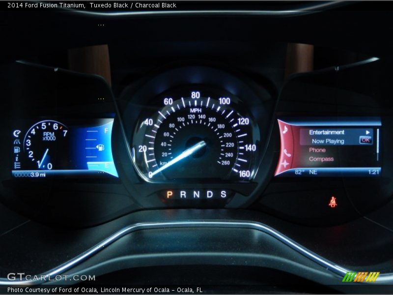 Tuxedo Black / Charcoal Black 2014 Ford Fusion Titanium