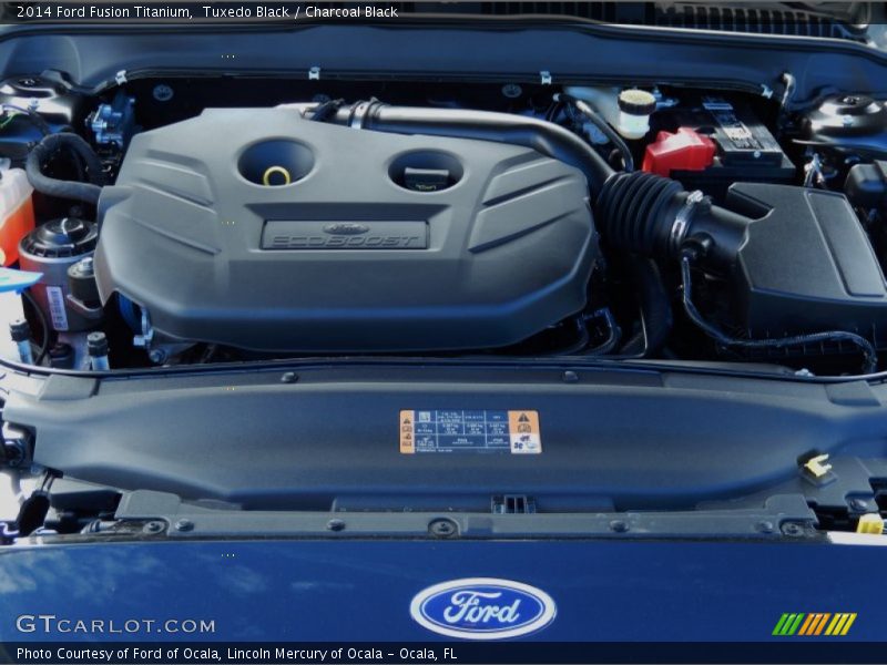 Tuxedo Black / Charcoal Black 2014 Ford Fusion Titanium