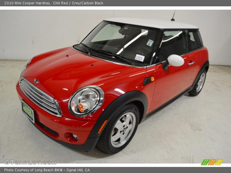 Chili Red / Grey/Carbon Black 2010 Mini Cooper Hardtop